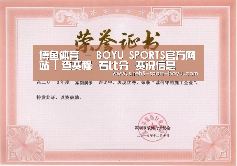 荣誉证书二