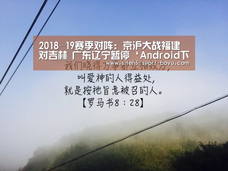 2018-19赛季对阵:京沪大战福建对吉林 广东辽宁暂停‘Android下载’(图3) APP下载